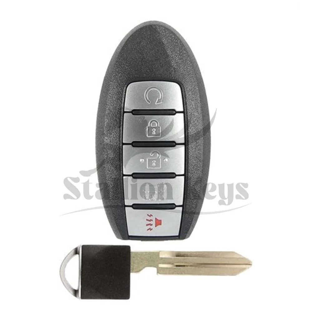2016-2018 Infiniti QX60 / 5-Button Smart Key / PN: 285E3-9NF5A / KR5S180144014 / IC 204 / AFTERMARKET 2016-2018 Infiniti QX60 / 5-Button Smart Key / PN: 285E3-9NF5A / KR5S180144014 / IC 204 / AFTERMARKET